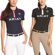 Ariat New Womens SS Team Polo 2.0