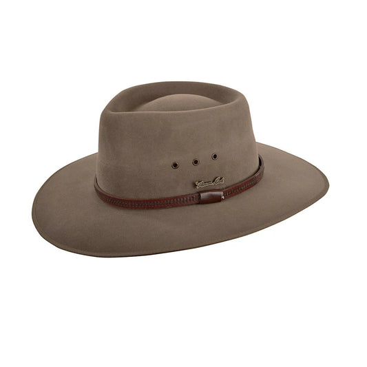 Thomas Cook Grazier Pure Fur Felt Hat - Fawn hat box included