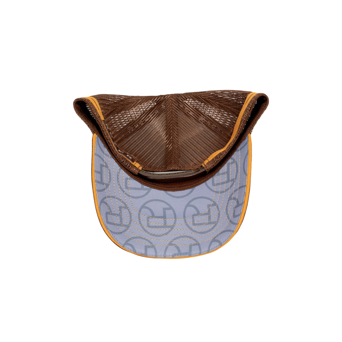 Roper Trucker Cap - Mustard/Brown