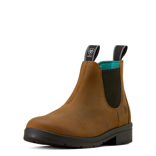 ARIAT KID'S WHITBY CHELSEA BOOT - CHOCOLATE