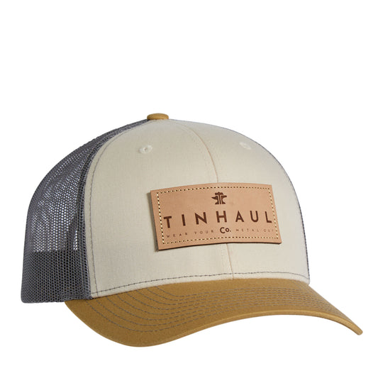 Tin Haul Truckers Cap - Cream