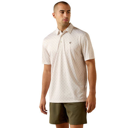 Ariat Men's All Over Print Classic Fit Polo