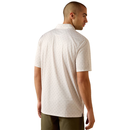 Ariat Men's All Over Print Classic Fit Polo