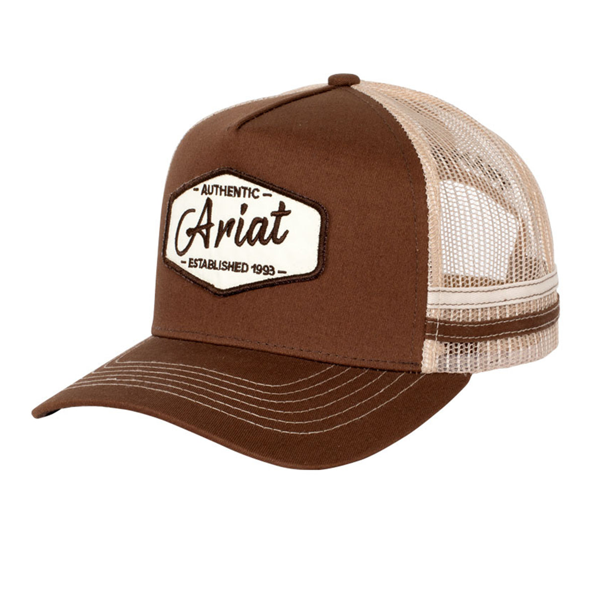EST PATCH TRUCKER CAP - Dachshund Brown