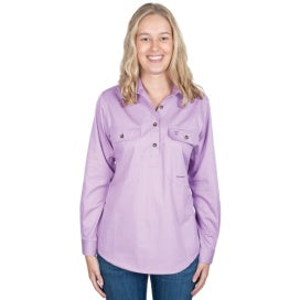 WOMEN'S - JAHNA - 1/2 BUTTON ORCHID
