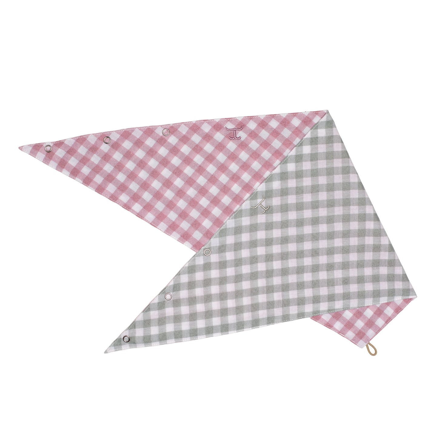 JUST COUNTRY WOMEN'S CARLEE DOUBLE SIDED SCARF - SAGE & PINK
