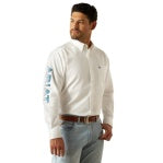 Ariat Mens Team Logo White Shirt