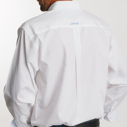 Ariat WRINKLE FREE SOLID SHIRT - WHITE
