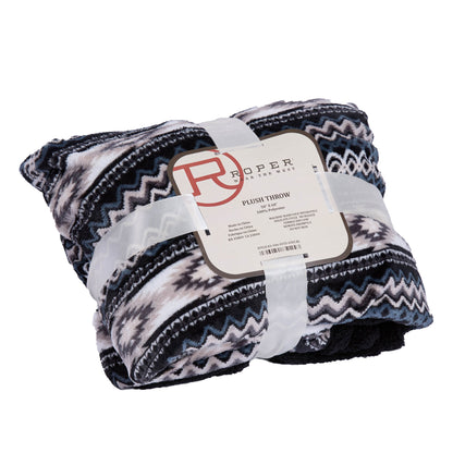 AZTEC THROW - BLACK