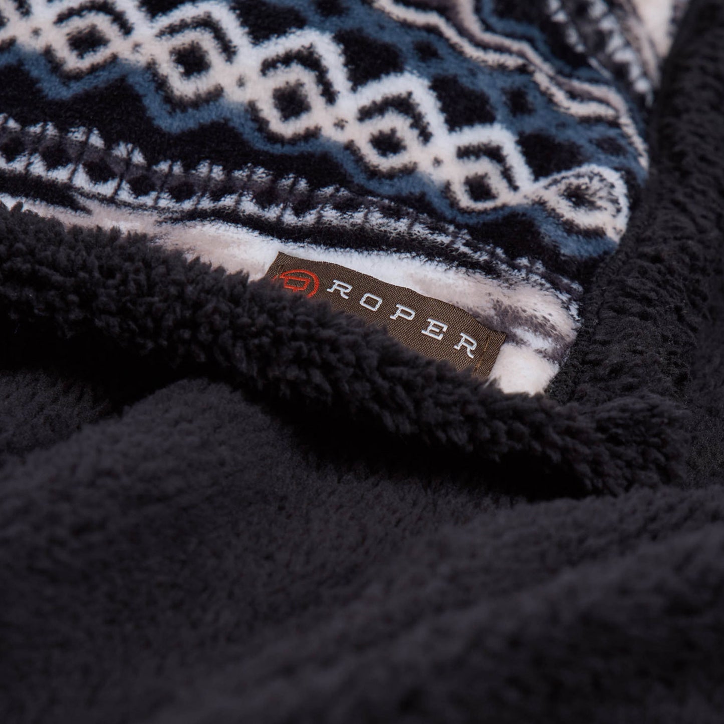 AZTEC THROW - BLACK