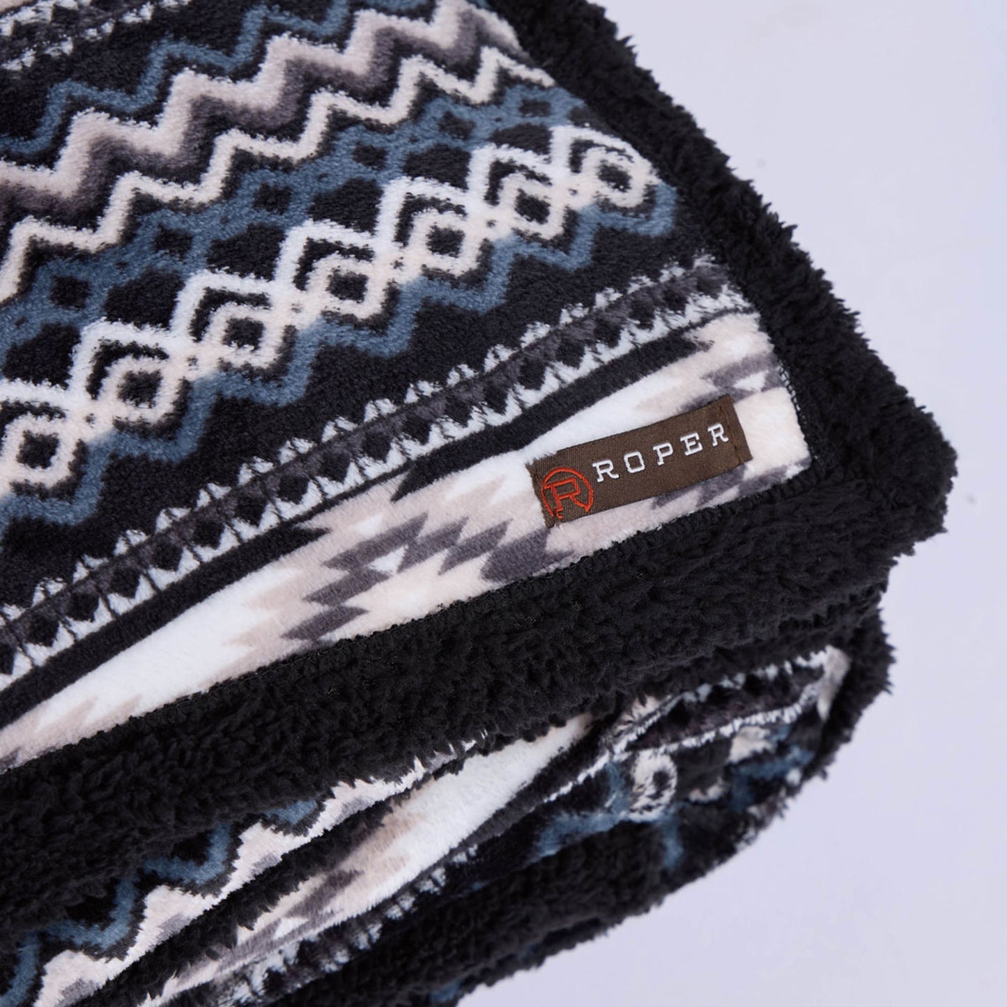 AZTEC THROW - BLACK