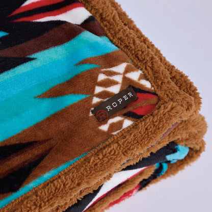 AZTEC THROW - GREEN