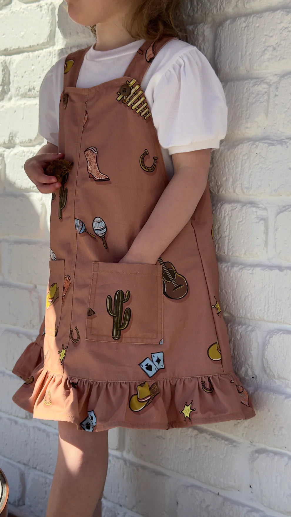 Little Morbry Urban Rodeo Pinafore