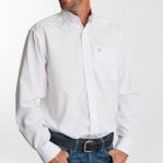 Ariat WRINKLE FREE SOLID SHIRT - WHITE